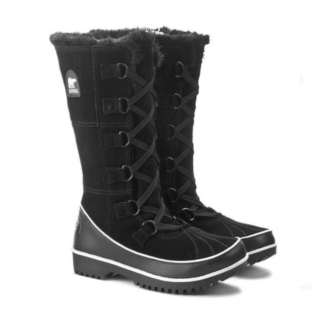 SOREL Tivoli High ll Boots Suede  Fleece Waterproof Snow Winter Boots 10.5